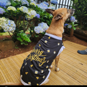 Dog Christmas T-shirt - Midnight Magic