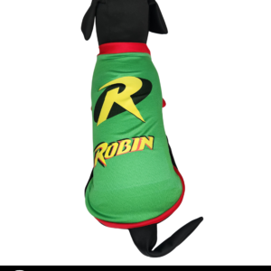 Dog Superhero T-shirt - Robin