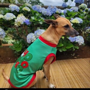 Dog Christmas T-shirt - The Grinch