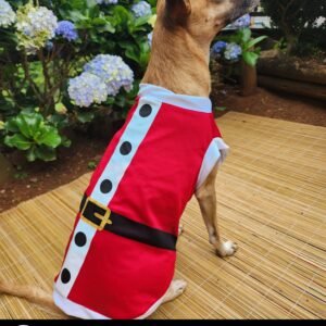 Dog Christmas T-shirt - Santa Clause